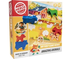 Heros Wooden Toys Medinis žaidimas Heros Amazing Animals