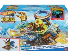 Hot Wheels Monster Trucks Wrex VS Crushzilla HPR47