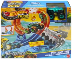 Hot Wheels žaislinis kamščiatraukio formos ryklys Shark Smash JFR08