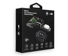 Belaidis įkroviklis 3in1 BMW M Q2 Print Logo mėlynos spalvos