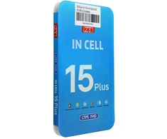 LCD ekranas iPhone 15 Plus su skaitmeniniu keitikliu, juodas (ZY-LTPS), perkeliamas IC