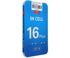 LCD ekranas iPhone 16 Plus su skaitmeniniu keitikliu, juodas (ZY-LTPS), perkeliamas IC