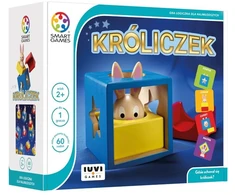 Iuvi Games Stalo žaidimas Króliukas su užduotimis 60 lygmenų