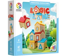 Iuvi Games Stalo žaidimas loginiai nameliai su medinėmis figūrėlėmis