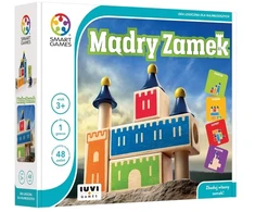 Iuvi Games Stalo žaidimas loginių užduočių medinis protingas pilis