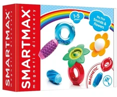 Iuvi Magnetinė barškutė su garsais ir gėlėmis Smart Max