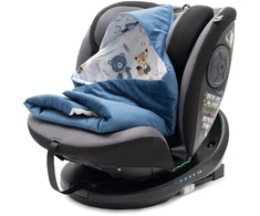 Izoliuota vystyklinė antklodė automobilinei kėdutei New Baby mėlyna