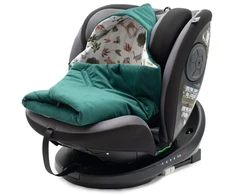 Izoliuota vystyklų antklodė automobilinei kėdutei New Baby žalia