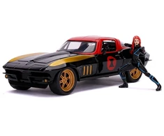 Jada Toys Jada Marvel Avengers automobilio modelis Corvette 1966 Chevy 1:24