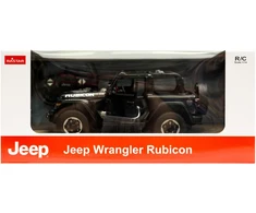Jeep Wrangler JL R/C mastelis 1:14 Rastar 79400 nuotoliniu būdu valdomas juodas automobilis