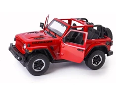 Jeep Wrangler JL R/C mastelis 1:14 Rastar 79400 nuotoliniu būdu valdomas raudonas automobilis