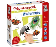 Kapitan Nauka Sensory cards. Animals 2+ Montessori educational ega KS1019