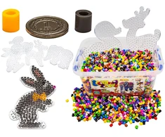 Karoliukai lyginimui XXL rinkinys 6000 vnt