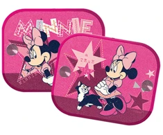 KAUFMANN Automobilio langų užuolaidėlės 2 vnt. pakuotėje Minnie Mouse rožinės