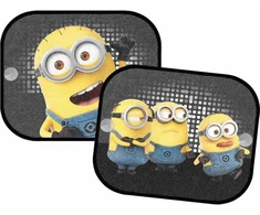 KAUFMANN Automobilio langų užuolaidėlės 2 vnt. Minions rinkinyje