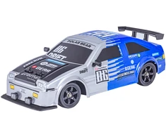 Kėbulas Toyota RC automobiliui driftui 1:16 sidabrinis