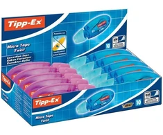 Korektorius juostelėje Micro Tape Twist BIC 10 vnt