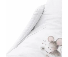 Kūdikių apklotėlis New Baby Cute Mouse 80x80 cm
