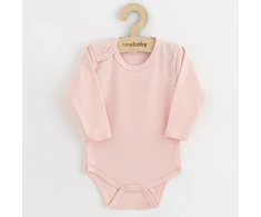 Kūdikių bodis New Baby Classic II šviesiai rožinis, dydis 80 (9-12 mėn.)
