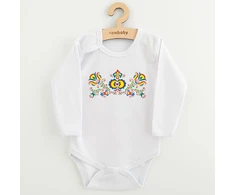 Kūdikių bodis su raštu New Baby Folk Pattern