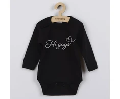 Kūdikių bodis su spauda New Baby Hi guys