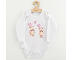 Kūdikių bodis su spaudiniu New Baby Love Bears