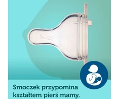 Canpolbabies CANPOL 35/220 EasyStart Egzotiškas plačiai atidaromas buteliukas nuo dieglių 120ml rožinis