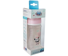 CANPOL 35/221 EasyStart Egzotiškas platus buteliukas nuo dieglių 240ml rožinis