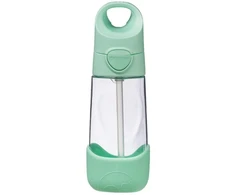 B.BOX BB00882 Tritan buteliukas su šiaudeliu 450 ml Šaltmėtė