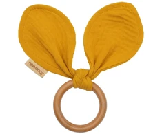 Kūdikių dantukas New Baby Ears garstyčių spalvos