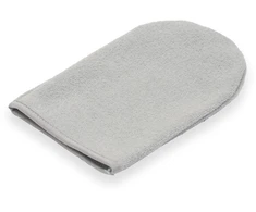 Kūdikių frotinis rankšluostis su gobtuvu New Baby BASIC 100x100 pilkos spalvos
