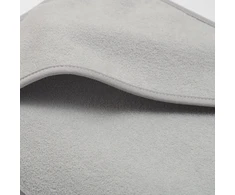 Kūdikių frotinis rankšluostis su gobtuvu New Baby BASIC 80x80 pilkas