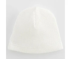 Kūdikių medvilninė kepurė New Baby Luxury balta, dydis 92/98