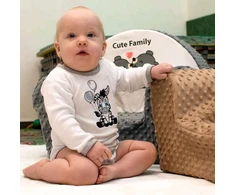 Kūdikių medvilninė kepurė New Baby Zebra Exclusive, dydis 68 (4-6 mėn.)