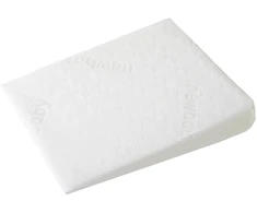 Kūdikių pleištinė pagalvė New Baby BASIC 30x37 cm vežimėliui balta