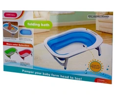 Kūdikių vonelė su minkštu dugnu Eurobaby 6603 pilka