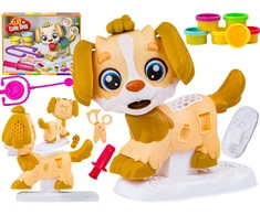 Kūrybinis plastilino rinkinys su šuniuku pas veterinarą