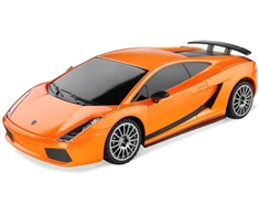 Lamborghini Superleggera mastelis 1:24 Rastar 26300 valdomas automobilis oranžinis