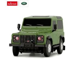 Land Rover Defender mastelio 1:24 Rastar 78500 žalias nuotoliniu būdu valdomas automobilis