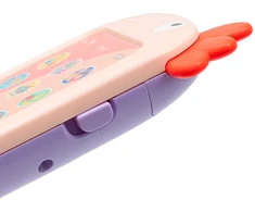 Lavinamasis žaislinis telefonas Baby Mix rožinis