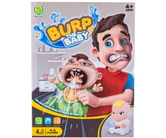 Linksmas šeimos žaidimas Bekantis Bobas Burp The Baby