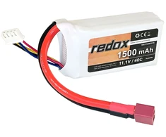 LiPo paketas Redox 1500 mAh 11,1V 40C