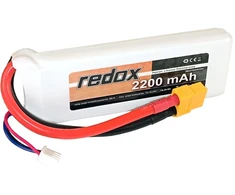 LiPo paketas Redox 2200 mAh 7,4V 40C XT-60 jungtis
