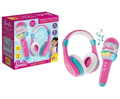 Lisciani Muzikinis žaislas Barbie mikrofonas su ausinėmis Bluetooth