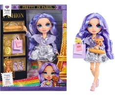MGA Rainbow High lėlė mergaitėms Pretty in Paris Violet Willow 248798-EUC