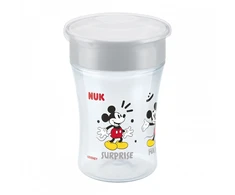 Magic NUK 360° puodelis kūdikiui Mickey Mouse (8+ mėn.) 230 ml