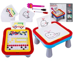 Magnetinė edukacinė lenta 2in1 su rašikliu