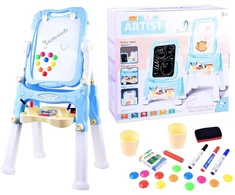 Magnetinė lenta - kreida 2in1 su žymekliais ir magnetais JOKOMISIADA