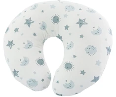 Maitinimo pagalvė EUROBABY Smilymoon pilka