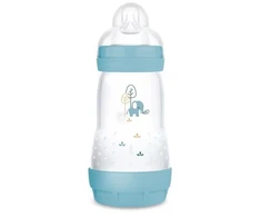 Mam Akcesoria MAM 851155 Perfect Start Planet Love buteliukas nuo dieglių 260ml berniukas